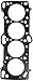 Cometic Gasket Head Gasket For: Mitsubishi 4G63/4G63T Dohc 2.0L, Bore 86Mm, Thick 1.3Mm (C4234051)