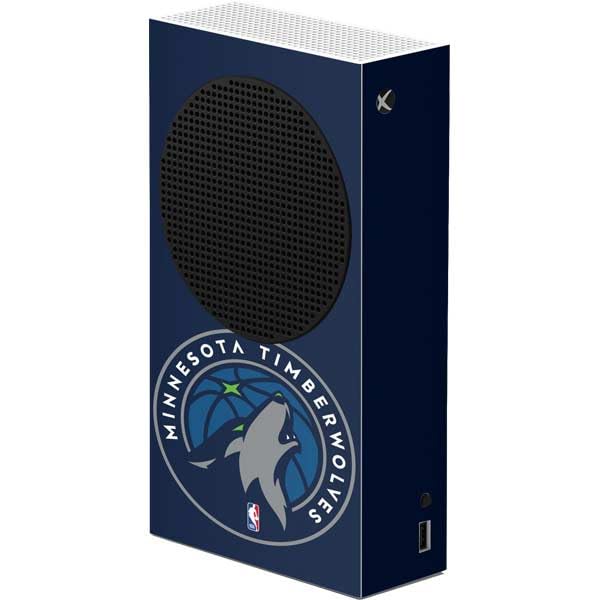 Skinit Decal Gaming Skin Compatible with Xbox Series S Console - Officially Licensed NBA Minnesota Timberwolves Large Logo Design