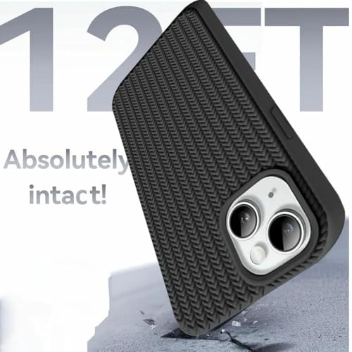 Image of Compatible with iPhone XR | Premium Textured Microfiber Candy Protective Case | Shock-Absorbing Back Cover with Enhanced Camera Guard (Black)