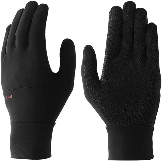 Gants noirs 4F de protection thermique et accessoires de ski