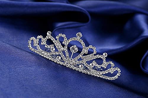 Lovely Shop Handmade Rhinestone Waterdrop Tiara Crown Headband Comb #TOP3