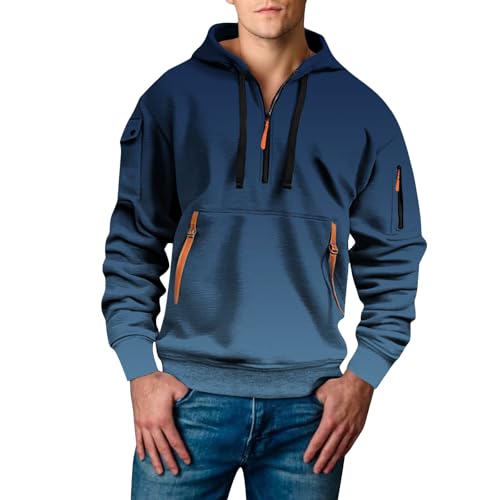 Sudaderas hombres con capucha impermeables para evitar el frío y lluvia fina