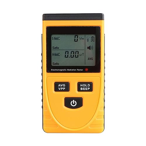 BEIDUOYANG EMF Meter Powered Digital Electromagnetic Field Radiation Detectors Hand-held Digital EMF Detectors For Home Radiation Detectors