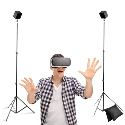 Skywin VR Tripod Stand HTC Vive Compatible Sensor Stand and Base Station for Vive Sensors or Oculus Rift Constellation (2-Pack)
