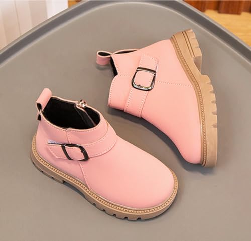 Girl Ankle Boots Side Zipper Boots Winter Warm Snow Boot Anti-Slip Outdoor Shoes4