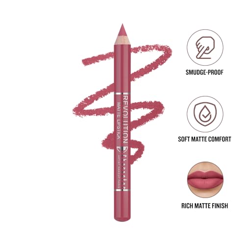 Image of Character Revolution Matte Lipstick - Long-Wear, Fade-Proof Formula | Smooth Glide for Bold, Defined Lips | All-Day Comfort & Intense Color Payoff | Matte Finish, Multiple Shades Available