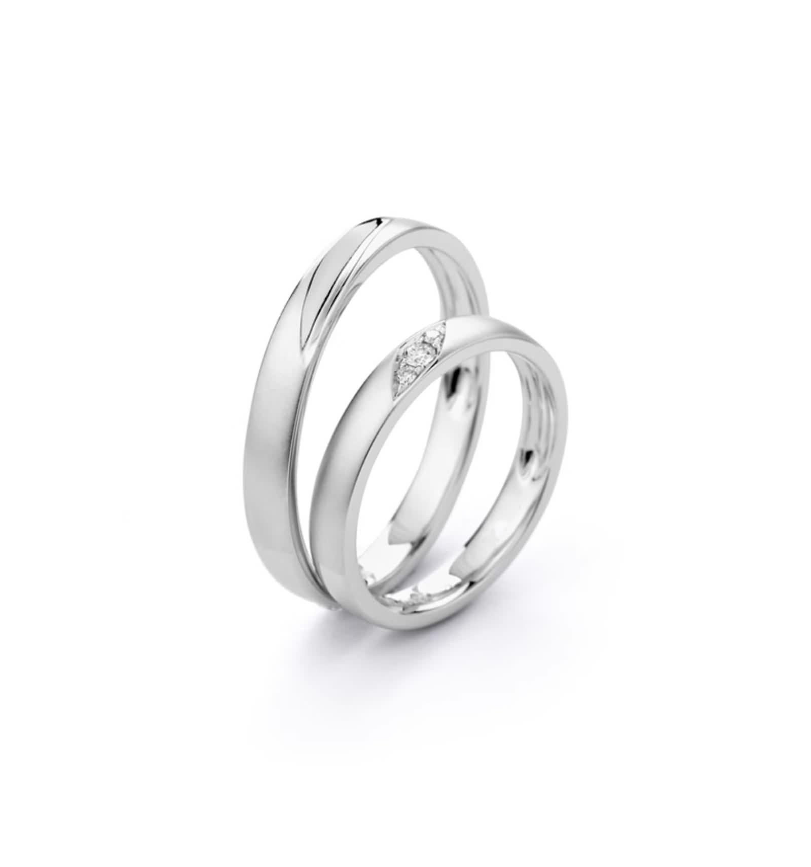 Anillos de boda de platino, anillo de compromiso para hombres pulido de plata Pt950, tamaño 70 (22,3)