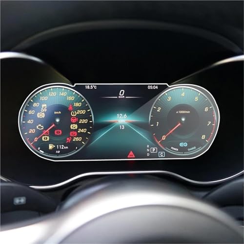 Protection tableau de bord Mercedes W205 en verre trempé premium