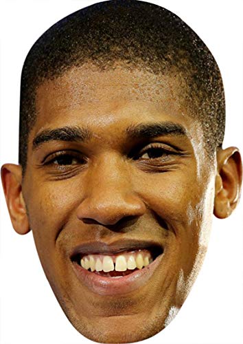FoxyPrinting Anthony Joshua Boxing Celebrity Cardboard Party Face Mask Fancy Dress Party Face Fancy Dress
