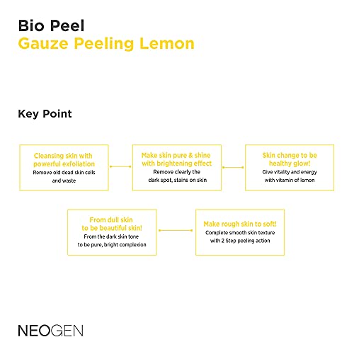 Dermalogy By Neogenlab I Green Tea X Gauze Peeling Lemon | Foaming Cleanser With Real Fruit Extracts & Naturally-Derived Ingredients | Daily Face Wash & Removes Makeup And Dirt #TOP4