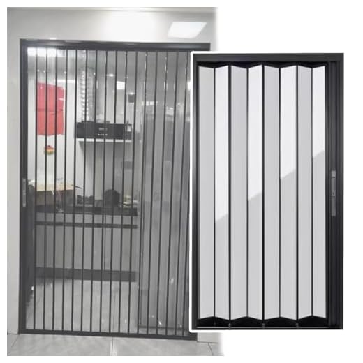 Adjustable Acrylic Folding Door - 54x80in