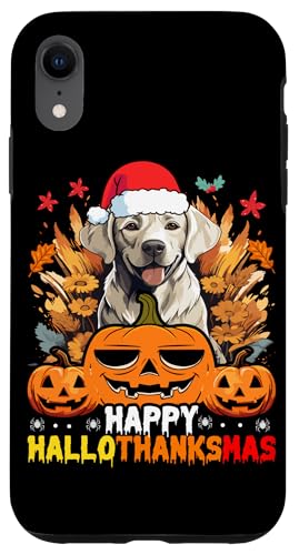 Happy HallowThankMas Dog �X�}�z�P�[�X iPhone XR �p
