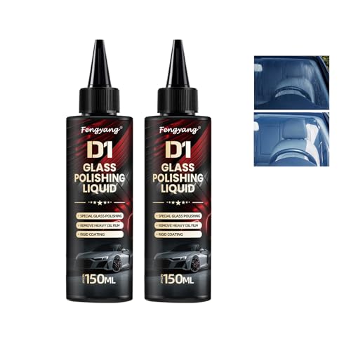 Fengyang® Liquide De Polissage Pour Verre, Spray Anti-buée Et Hydrofuge, Polish Et Dégraissant Longue Durée, Élimination Des Rayures