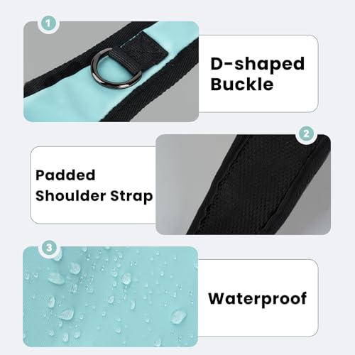 Image of Sling Bag, Crossbody Bag with Zipper Lock, RFID & Water Resistant for Women and Men Small Chest Bag for Travel Casual