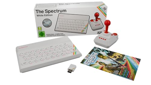 Supporto per formato 4:3 originale o pixel perfect, con o senza filtri CRT e dimensioni dei bordi configurabili 12 cornici grafiche selezionabili per incorniciare il gameplay Salvataggi in qualsiasi momento (4 slot per gioco) e riavvolgimento fino a 40 secondi Riproduzione dei tuoi giochi tramite USB, con supporto a più formati (TAP / TZX / PZX / SZX / Z80 / SNA) Quattro porte USB-A per controller aggiuntivi, multiplayer e dispositivi USB come THEMICRODRIVE