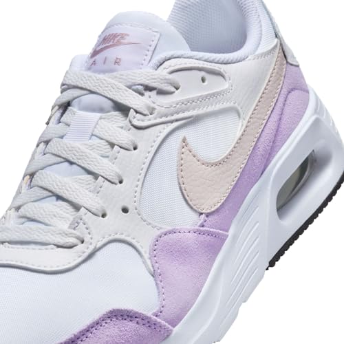 Nike Air Max SC Women's Shoes (CW4554-120, White/Violet Mist/Black/Platinum Violet) Size 6.54