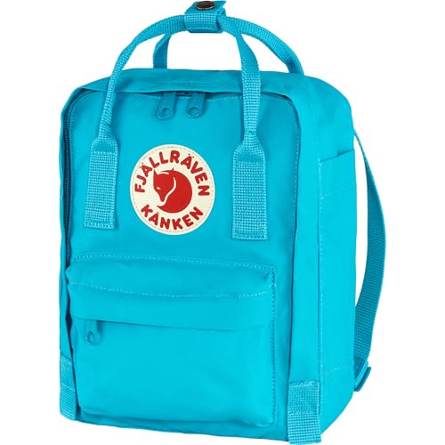Image of Fjallraven Kanken Mini Backpack - Compact Everyday Carry, Durable Vinylon Fabric - Travel, Deep Turquoise