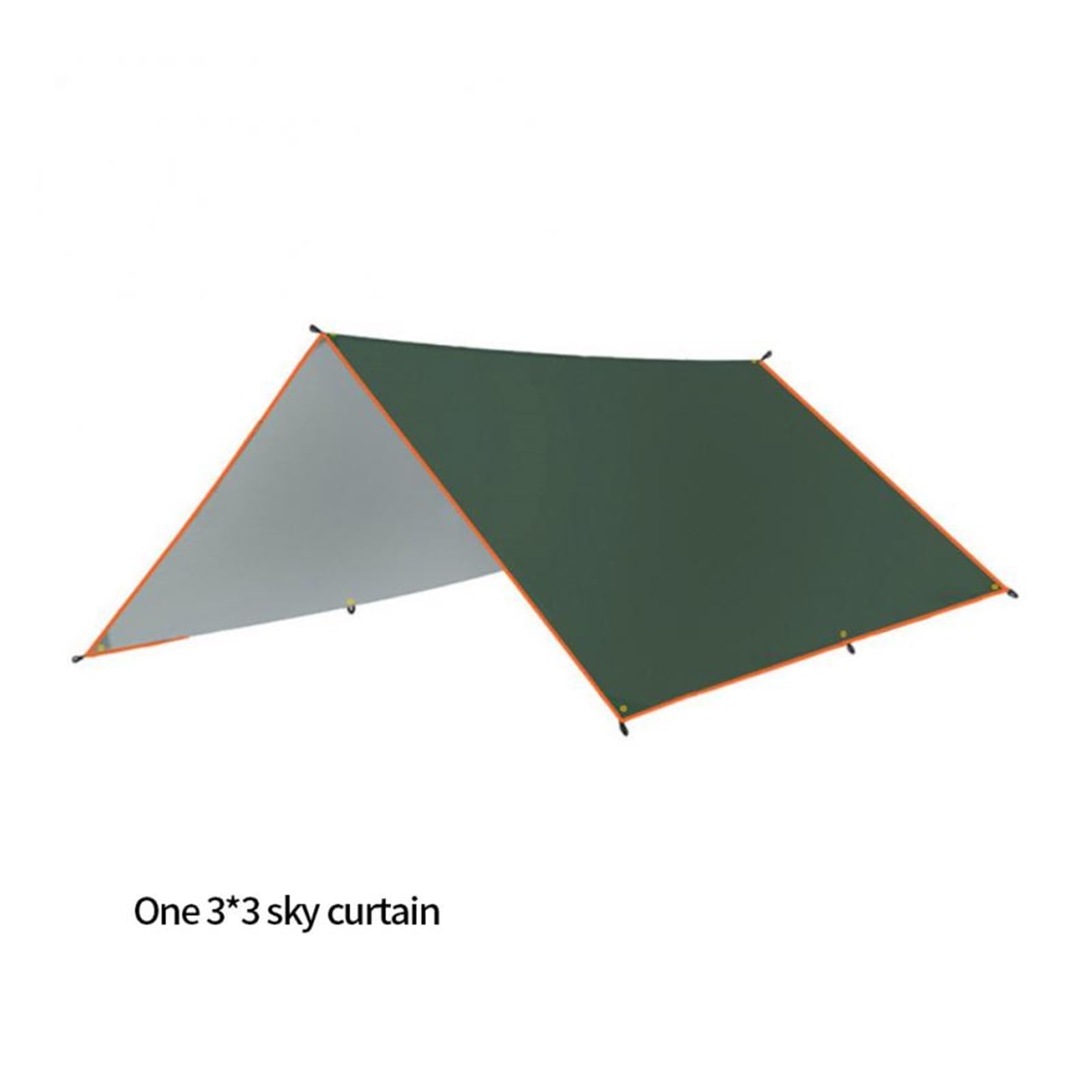 5x3 mètres 4x3 mètres 3x3 mètres Bâche imperméable Tente Ombre Ultralégère Auvent de Jardin Pare-Soleil Auvent de Camping Extérieur Abri Soleil de Plage Touristique Pour RandonnéE Plage Pique-Nique(Gr
