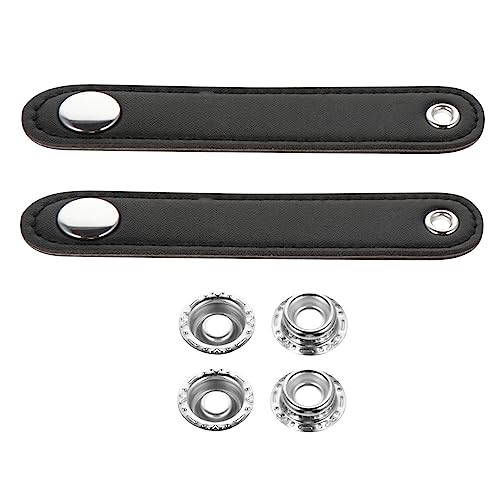 TOGEVAL Accordion Buckle Belt 10cm Replacement Durable Leather for Bass Accordion