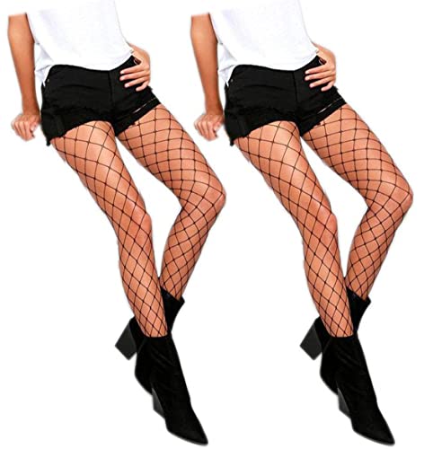 Image of DancMolly 10X Strong Fishnet Stockings, Sexy Lingerie Tights for Women 80s 90s Party Rave Concert Outfit, ropa interior mujer