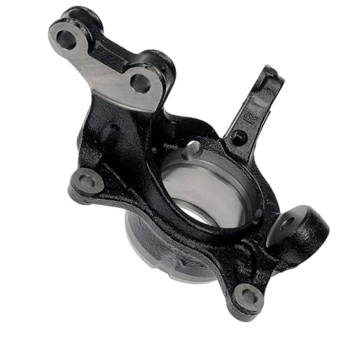 Image of Detroit Axle - Front Right Steering Knuckle for Toyota Highlander 2008-2019, Toyota Sienna 2011-2019, Lexus RX350 RX450h 2010 2011 2012 2013 2014 2015