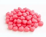 Verpackungschips Rosa Herzform Bio 20-400L | aus Maisstärke | 100% biologisch abbaubar und kompostierbar Füllchips Polsterchips Polstermaterial Füllmaterial (50)