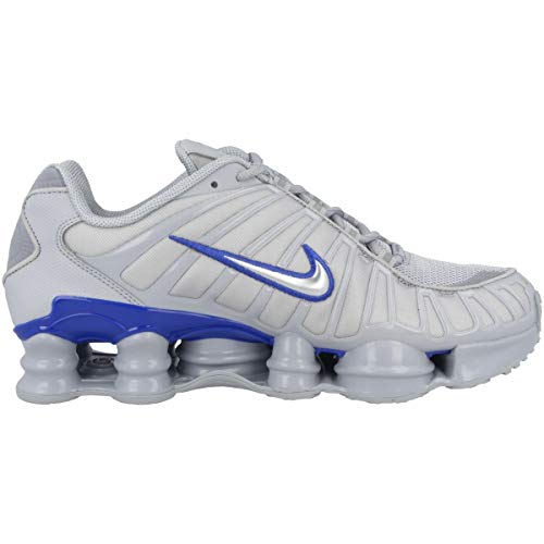 Nike Shox TL Men's Shoes (CN0151-001, Wolf Grey/Racer Blue/Metallic Silver) Size 93