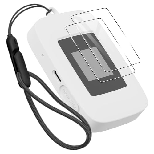 For Rakuten WiFi Pocket Platinum �P�[�X +Rakuten WiFi Pocket Platinum�ی�t�B�����yJIAYJP�zRakuten WiFi Pocket Platinum �V���R�� �P�[�X �J�o�[�y�� ���^ ��