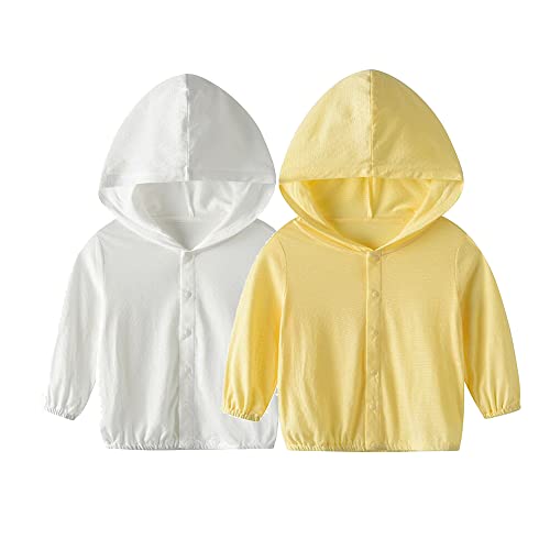 Image of Vivobiniya Baby Lightweight Sunscreen Hoodie Toddler Summer Sun Protection Outwear Breathable Coat Jacket 3m-5Y