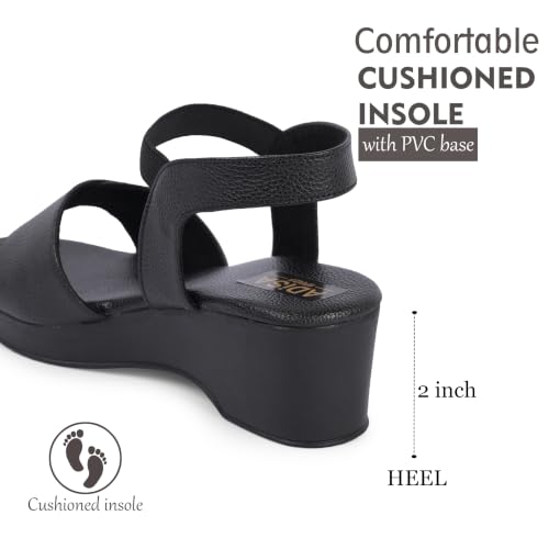 Image of Women Girls Fashion Wedge Heel Sandals (SD1501)