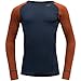 Produktbild Devold Herren Duo Active Merino 210 Shirt Tshirt, Flame/Ink, S