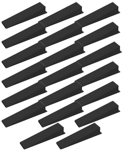 JUKOTA 20 pezzi Cunei per Mobili, Cunei Livellanti, Cunei di Arresto, Spessori a Cuneo, Cunei in Plastica per Mobili, Cunei Livellatori per Allineamento Mobili, Per Sedia da Tavolo
