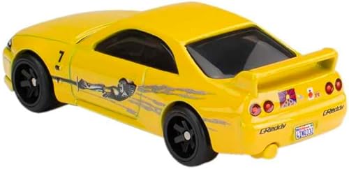 Miniatura 4 de HOT WHEELS Colección Retro Entertainment, Nissan Skyline GTR R33, TV y videojuegos, réplicas icónicas para jugar o exhibir, regalo para