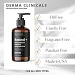 Retinol + Niacinamide B3, Vitamin C, Hyaluronic Acid Serum, Anti-Aging Serum for face, Brightening Firming Hydrating Serum, Fine lines and Wrinkle Face Serum - 8oz - Image 5
