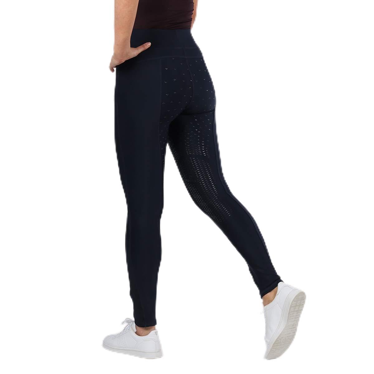 MONTAR Reitleggings Linnea Vollbesatz Silikon - 44 - Dunkelblau