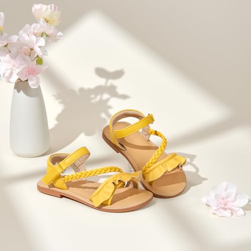 Image of GINFIVE Toddler Girls Sandals Girls Toddler Sandals Little Girls Kids Shoes
