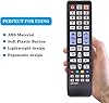Replacement for Backlit Samsung Remote Control for Smart TV,Compatible Sam Remote Control LCD LED Smart TV Remote,No Setup Required-Fit for Sam Universal Remote