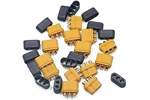 Amass MR60 Plug Connector with Protector Cover for RC FPV Racing Drone...