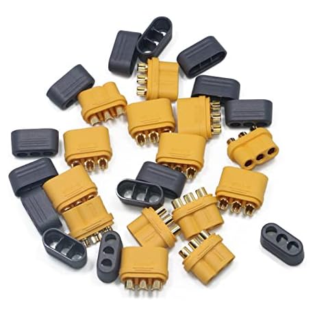 Amass MR60 Plug Connector with Protector Cover for RC FPV Racing Drone...