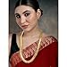 Aheli Wedding Wear Gold Tone Goddess Engraved on Coin Long Necklace Set South Indian Traditional Bollywood Fashion Jewelry Set for Women