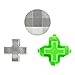 eXtremeRate 3 in 1 Magnetic Metal Stainless Steel D-Pads Kits Replacement Parts Video Games Accessories for Xbox One Xbox One Elite Xbox One S X Xbox One Elite Series 2, Elite 2 Core Controller