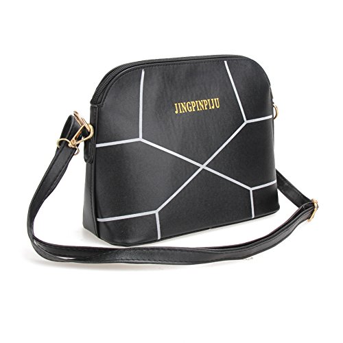 Bolsa tiracolo feminina fashion sikiwind de couro sintético com zíper e bolsa transversal