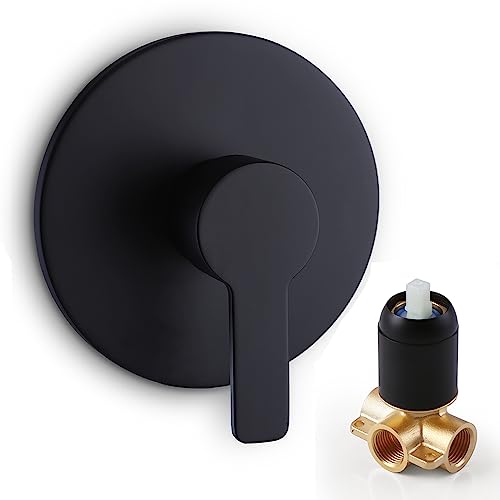 DOLGABA Shower Valve Handle Bathroom Shower Mixer Valve Kit, Wall Mount Rough-in Tub Shower Control...