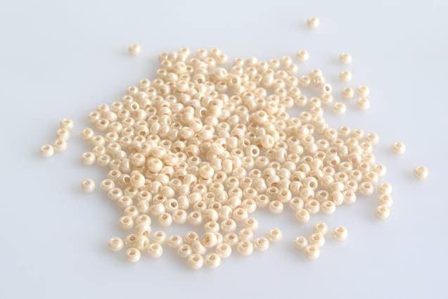 250g Round Rocailles Glass Seed Beads Preciosa Ornela 9/0, Color: 97090, Bohemia Crystal Glass, Czechia 311 19 001