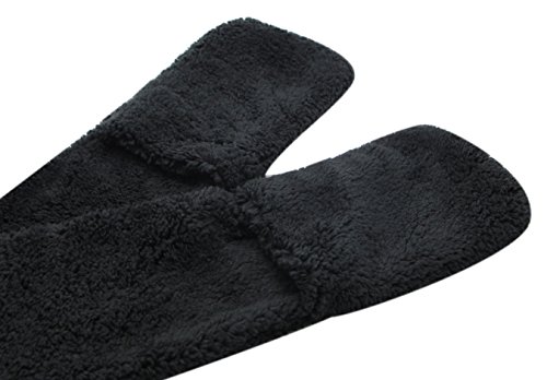 Super Soft Fleece Women’s Hooded Scarf & Hat W/Glove Pockets3