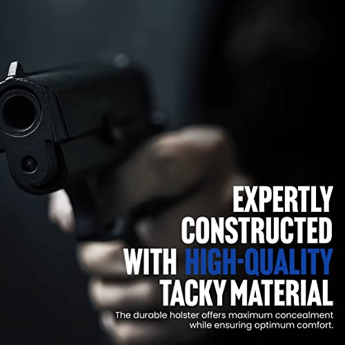 Desantis Nemesis Pocket Holster For Pistols Mossberg Mc1Sc, Springfield Hellcat And Hellcat Osp, And Naroh N1, Tacky Material, Handcrafted Concealed Carry Holster, Unisex, Ambidextrous #TOP3