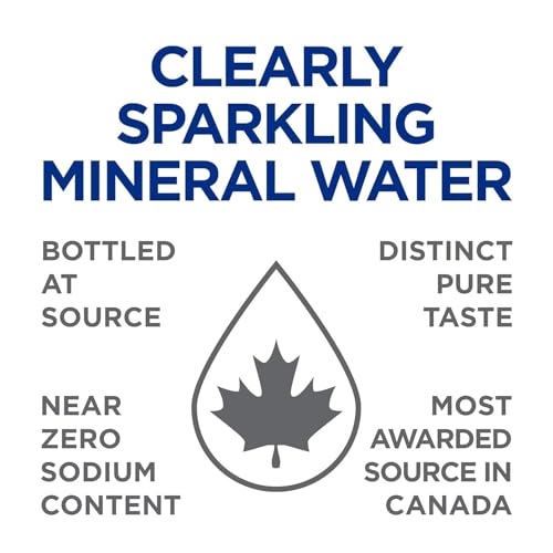 Image of Clearly Canadian Sparkling Flavored Water, 11 oz Glass Bottles - Variety of Refreshing Flavors, Premium Carbonated Beverage, Available in 12-Pack and 24-Pack Options (24 Pack, Sparkling /Cherry)