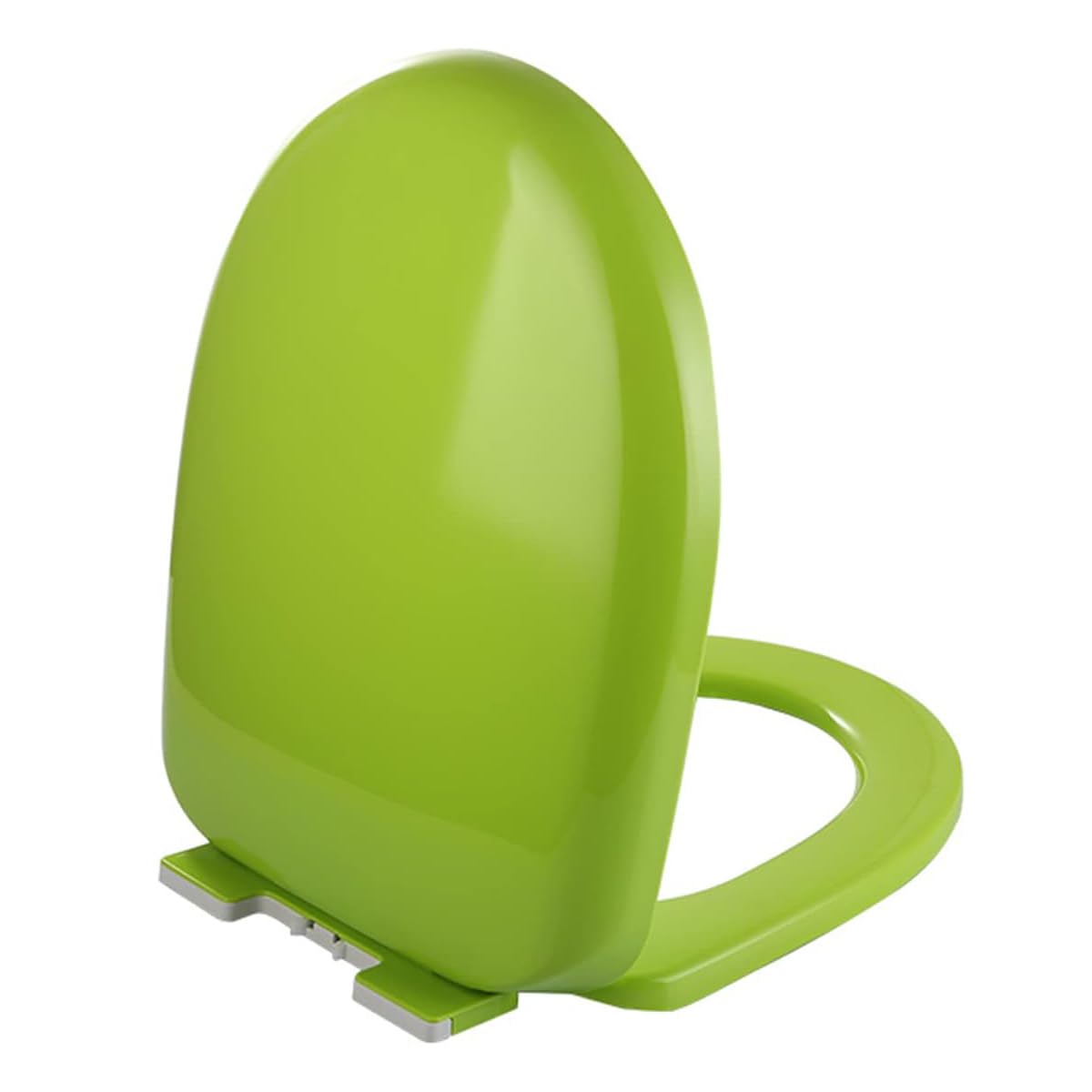 Ldhsjh Green Soft Close Close Toilet Seat, Quick Release Hinges, Quiet Close Heavy Duty Up1 185Lbs, Adjustable, Lightweight, Durable, Portable, User-Friendly, Compact, Shape