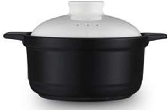 新品 家庭用キャセロール 耐熱性 シチュー スープ 健康保存に使用 5人に適しています White B08mxtzb13 C6y スロークッカー カラー Yellow Nuriapublicitat Com