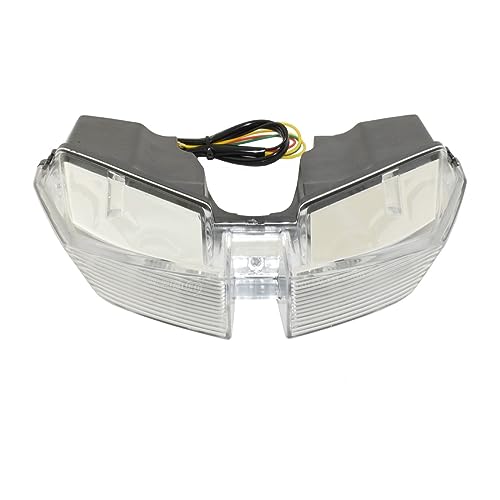 Feu frein moto LED étanche et clignotants intégrés bloc optique arrière